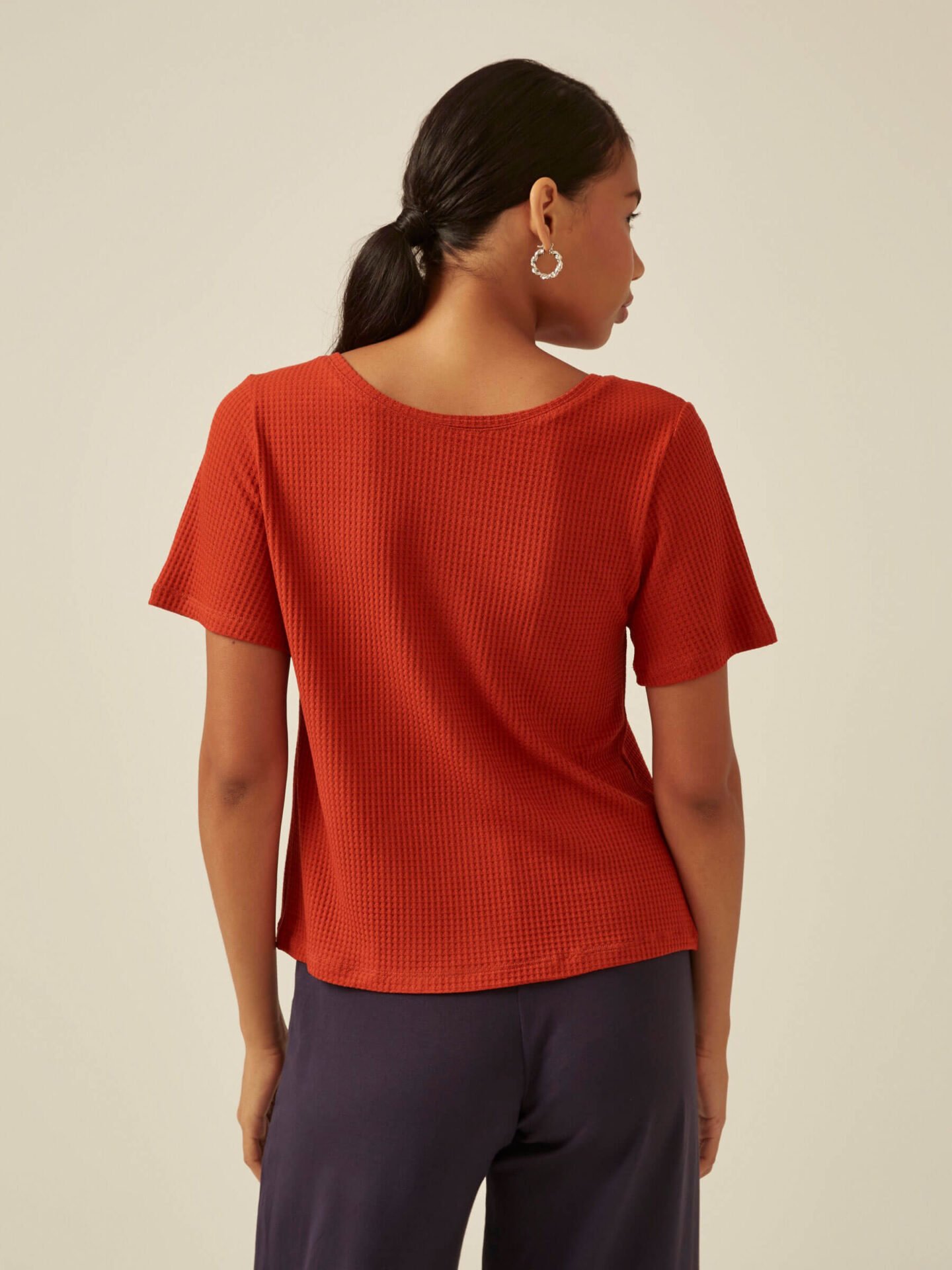 Blusa Cruzada Laranja